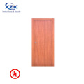 hot design solid wood fireproof single entry villa door